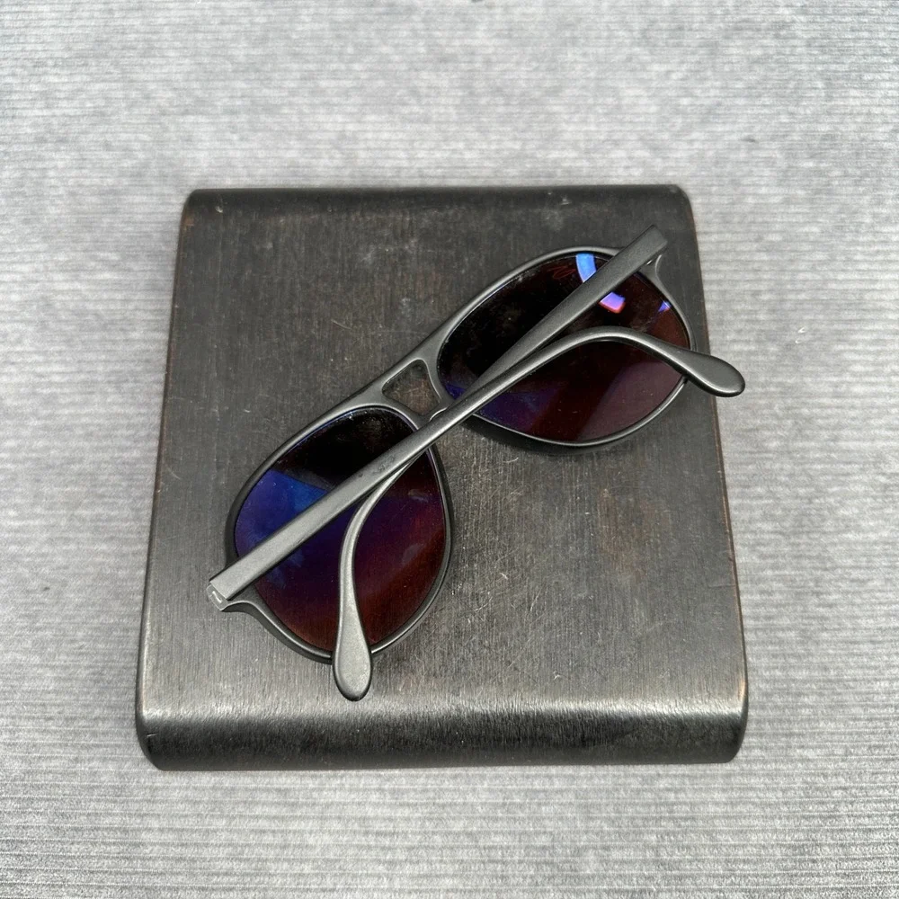 Serengeti Drivers y2k Sunglasses Matte Aviator Rose Lens KN 5227 Vintage Eyewear